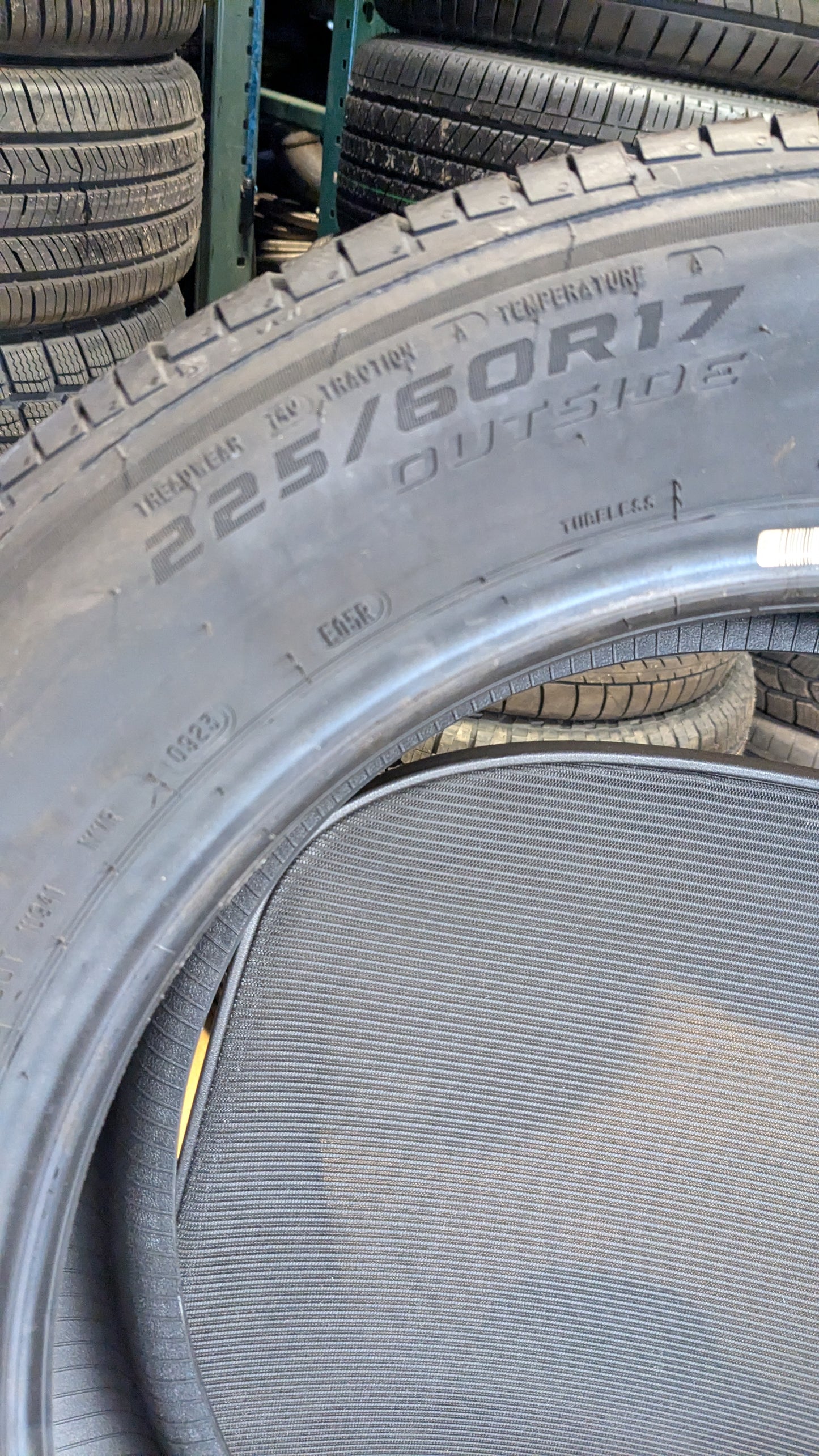 2 COOPER PRO CONTROL BSW P 225 60 17 99V ALL SEASON TIRE 166475021