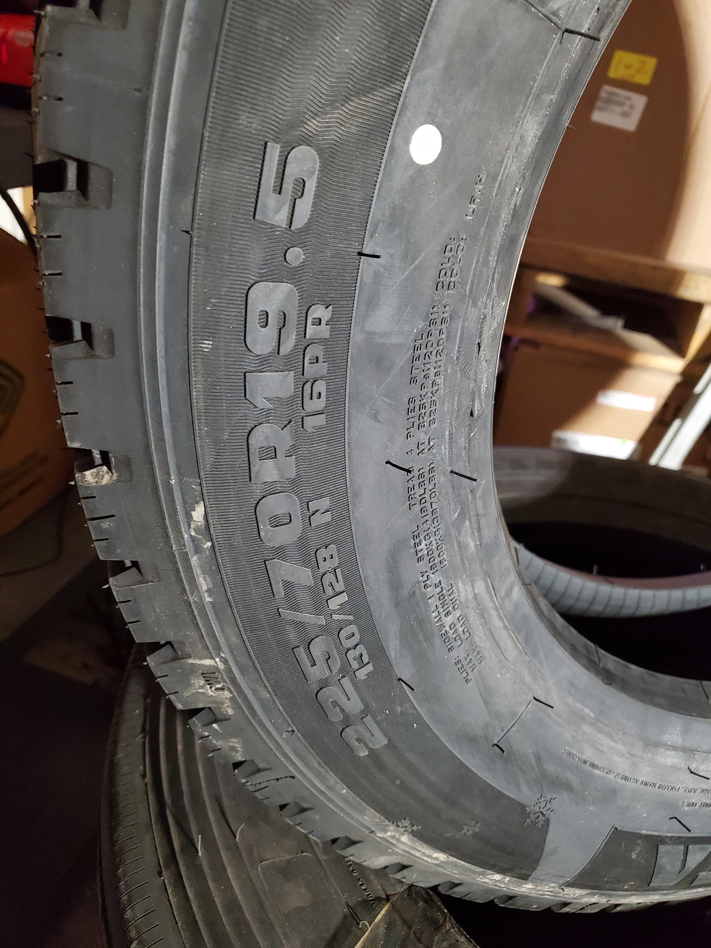 ADVANTA AV758AW BSW LT 225 70 19.5 130/128N 16PLY COMMERCIAL TIRE 1953332196