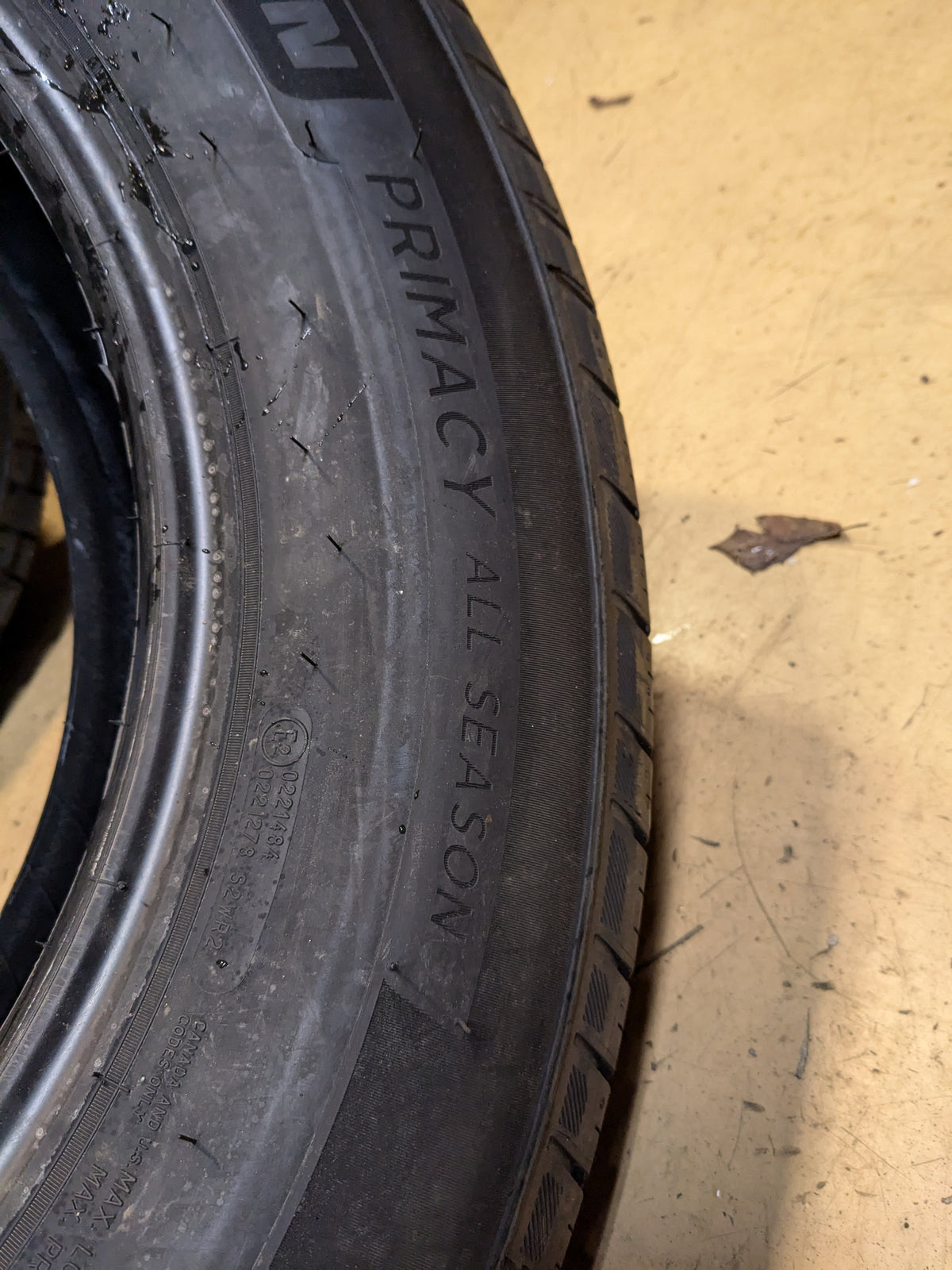 2 MICHELIN PRIMACY A/S BSW P 255 65 18 111H SL ALL SEASON TIRE 03711