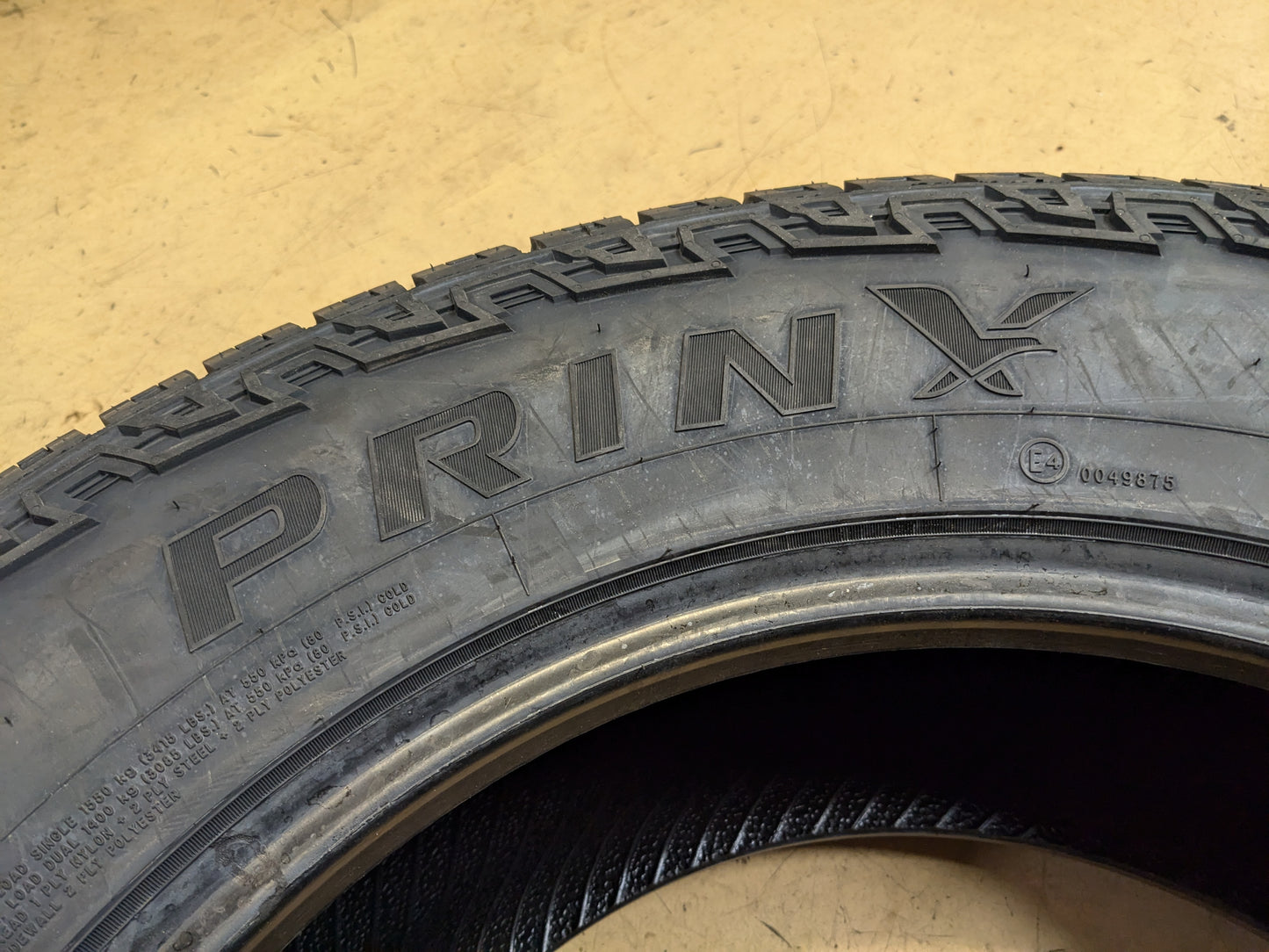 PRINX HICOUNTRY A/T HA2 BSW LT 275 65 18 123/120S ALL SEASON TIRE 9275250405