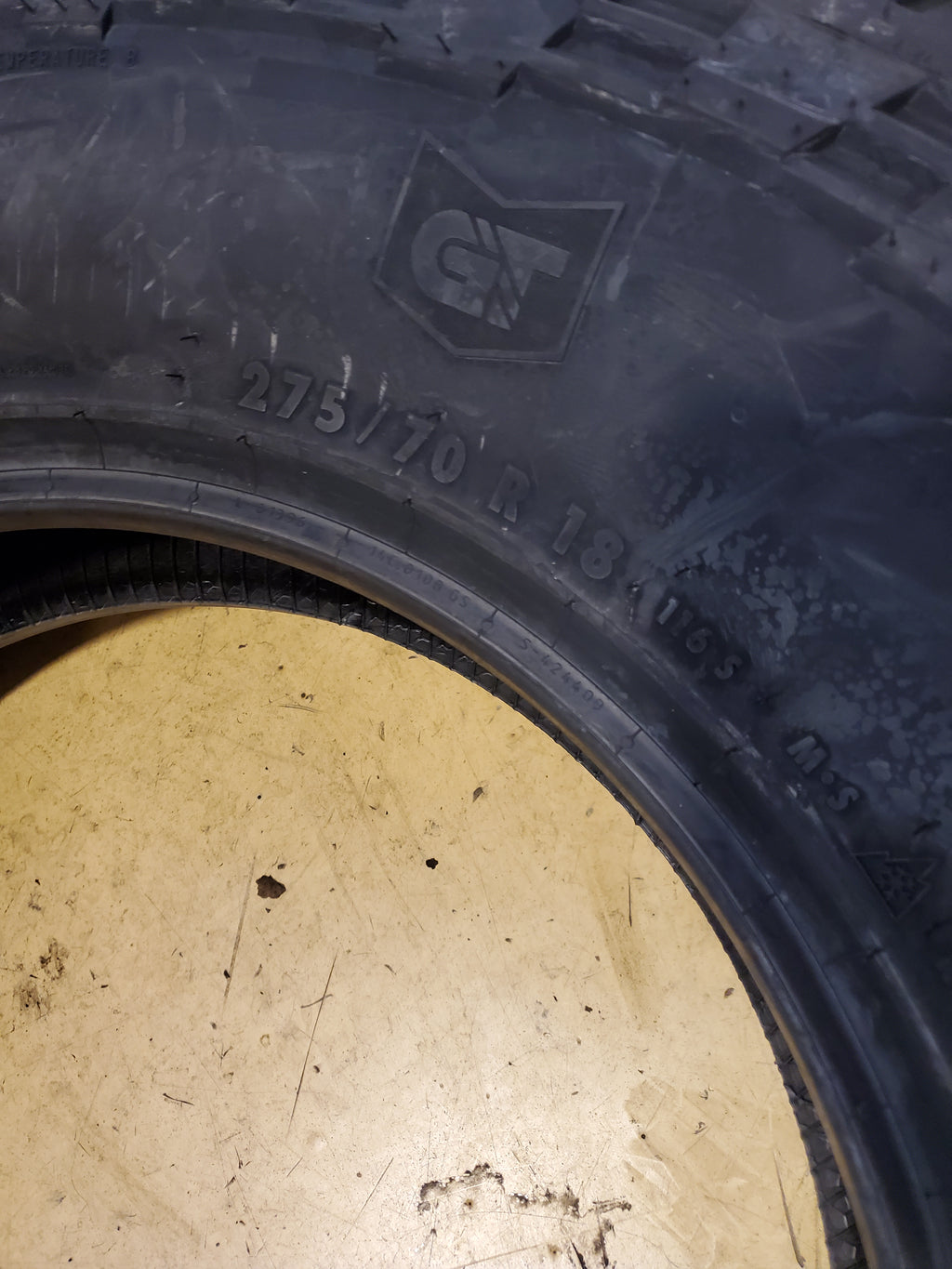 2 GENERAL GRABBER A/T X BSW P 275 70 18 116S ALL TERRAIN TIRE 04492430000