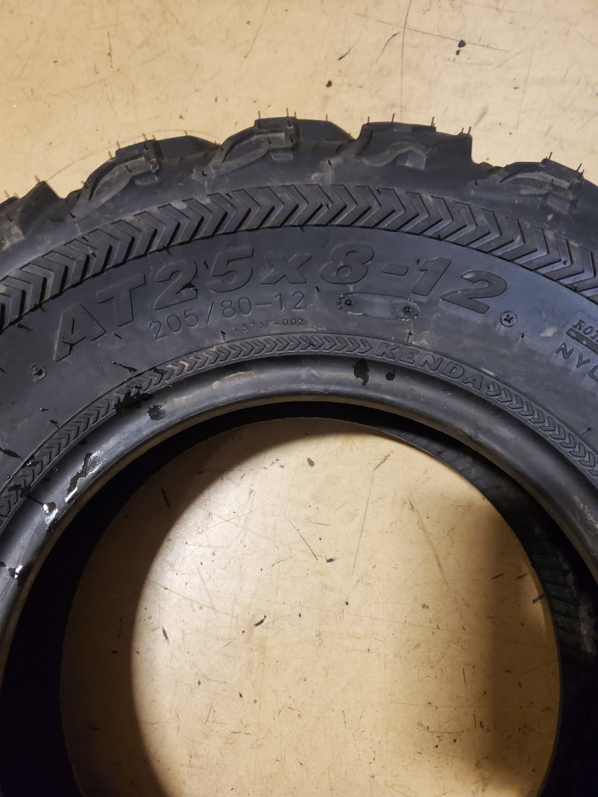 KENDA BEAR CLAW EX BSW P AT 25 8 12 6PLY ATV/UTV TIRE 25262049
