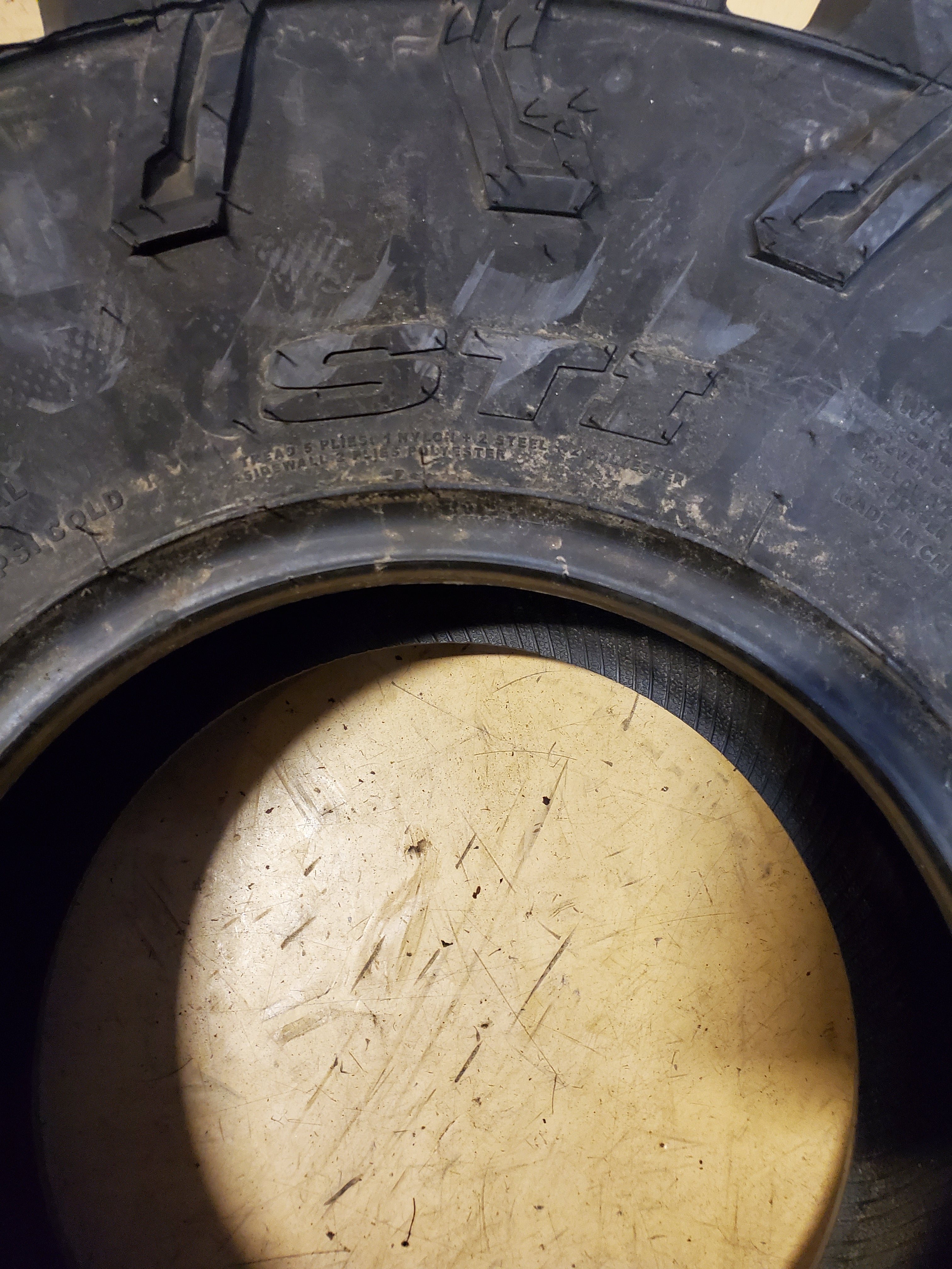NOS STI ROCTANE X2 BSW AT 32 10 14 87J 10PLY ATV/UTV TIRE HLRTST321014