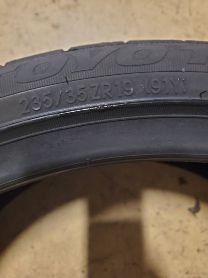 TOYO PROXES SPORT 2 BSW P 235 35 19 91Y XL PERFORMANCE TIRE 237190