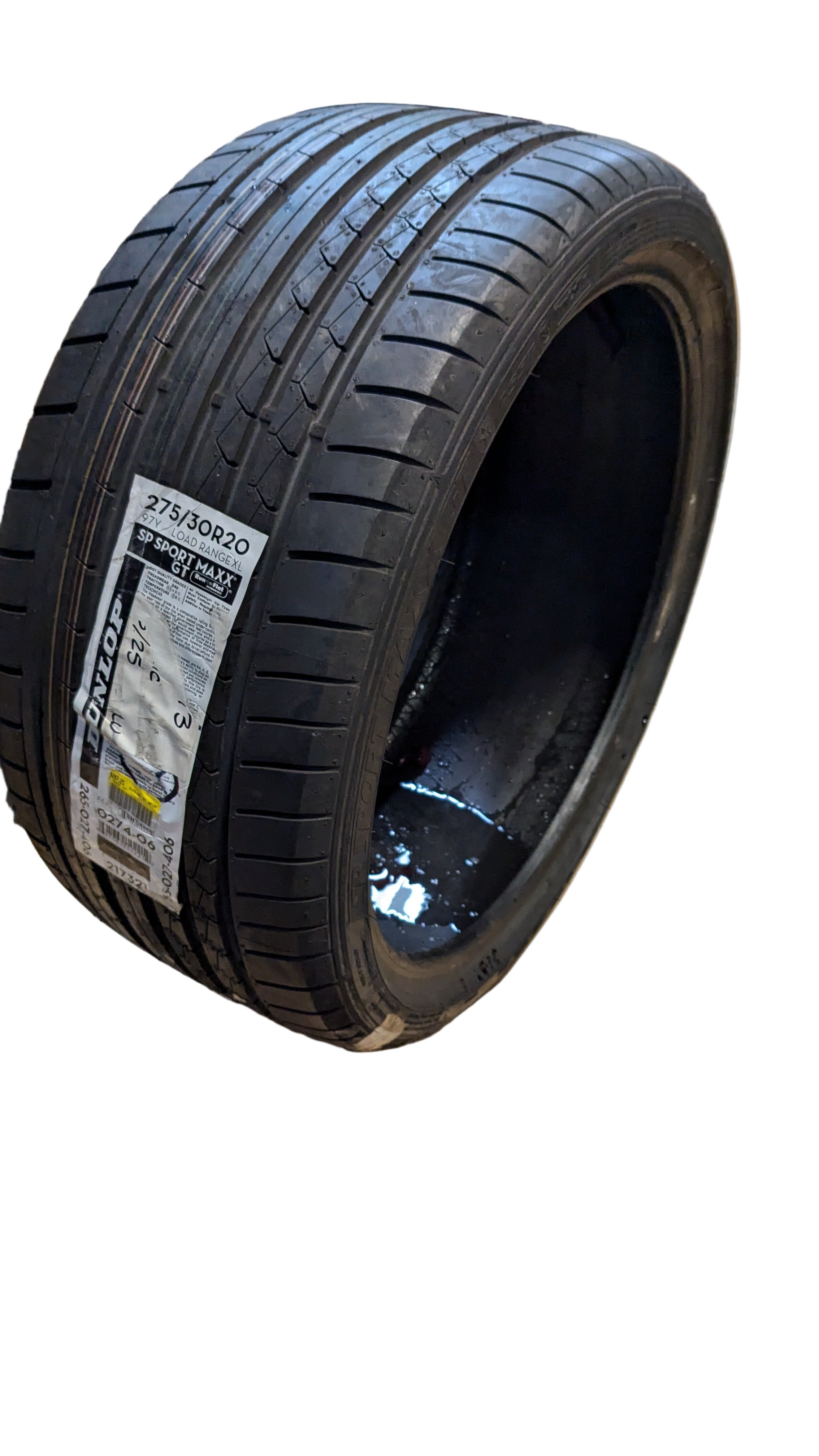 DUNLOP SP SPORT MAXX GT ROF BSW P 275 30 20 97Y XL UHP TIRE 265027406