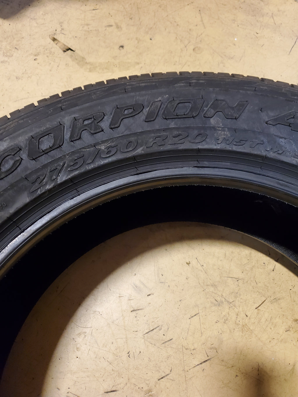 PIRELLI SCORPION ATR BSW P 275 60 20 115T ALL TERRAIN TIRE 4128500