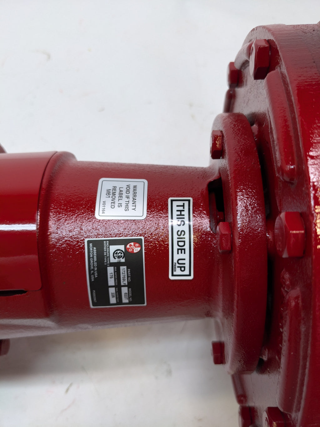 BELL & GOSSETT 622T SERIES 60 PUMP WITH 3/4 HP MOTOR 172759LF