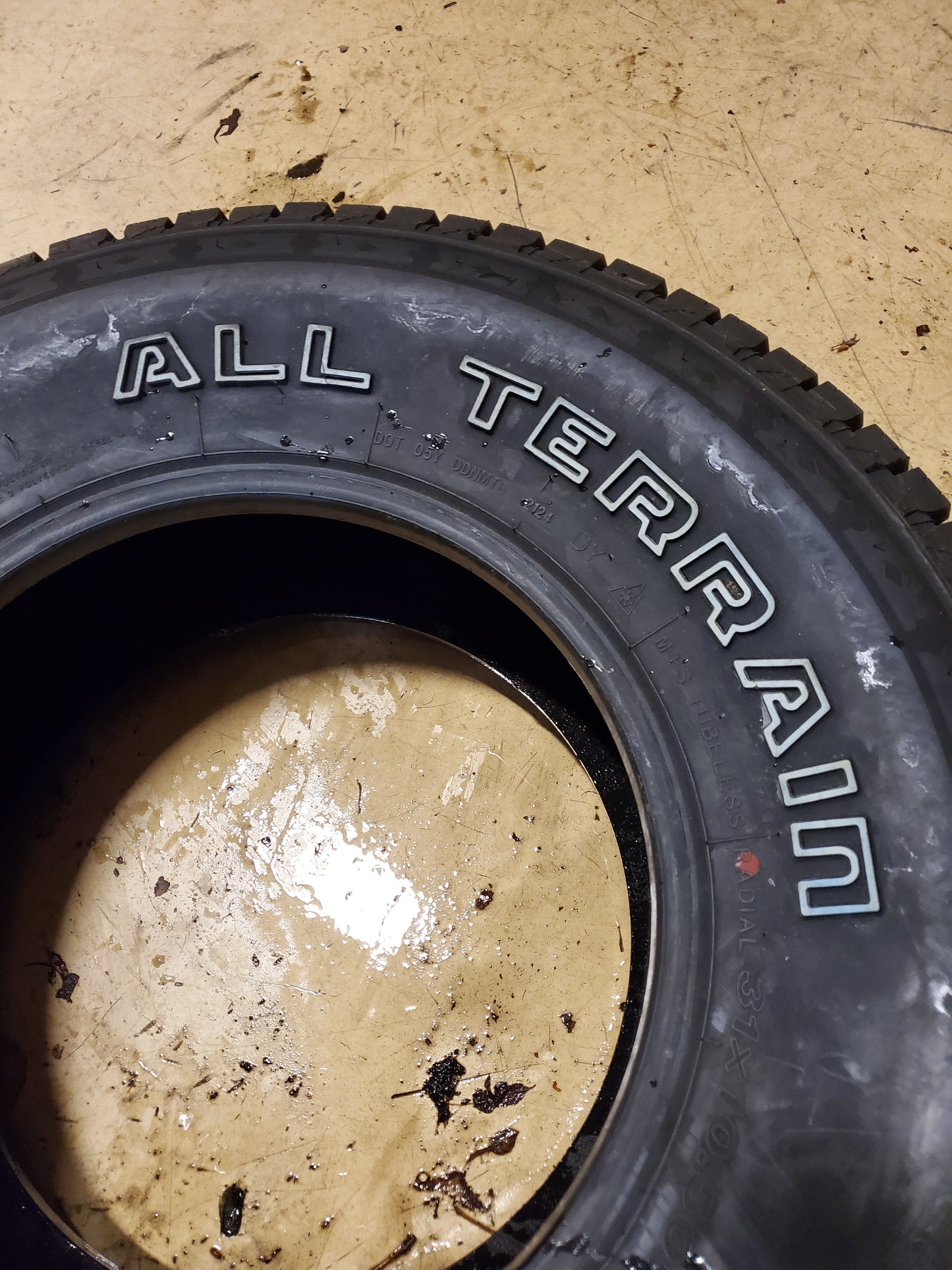 TRAIL GUIDE ALL TERRAIN OWL LT 31 10.5 15 109S 6PLY TIRE TGT44