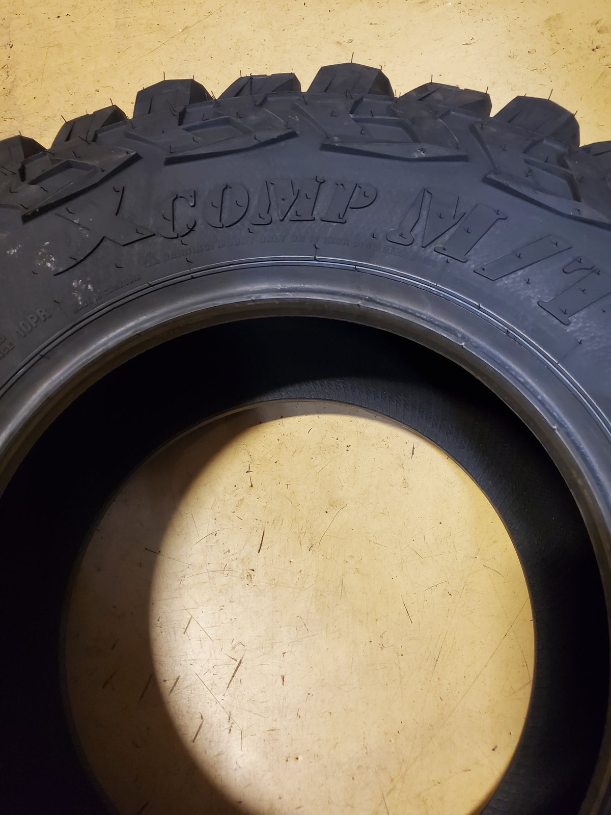 4 GLADIATOR X COMP M/T BSW LT 35 12.5 17 126Q 10PLY MUD TIRE 1932267553