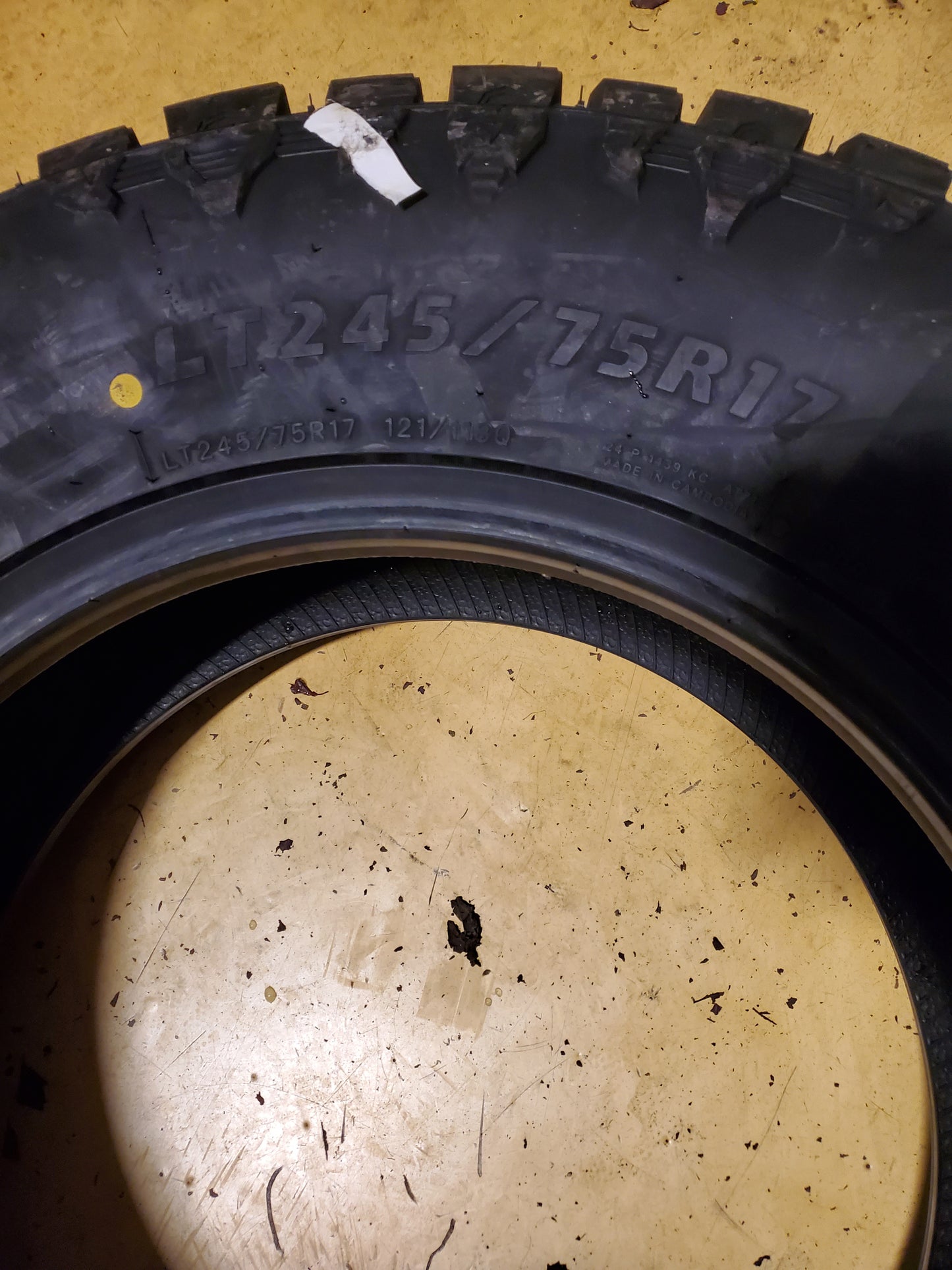 SAILUN TERRAMAX RT BSW LT 245 75 17 121/118Q 10PLY RUGGED TIRE 1600138