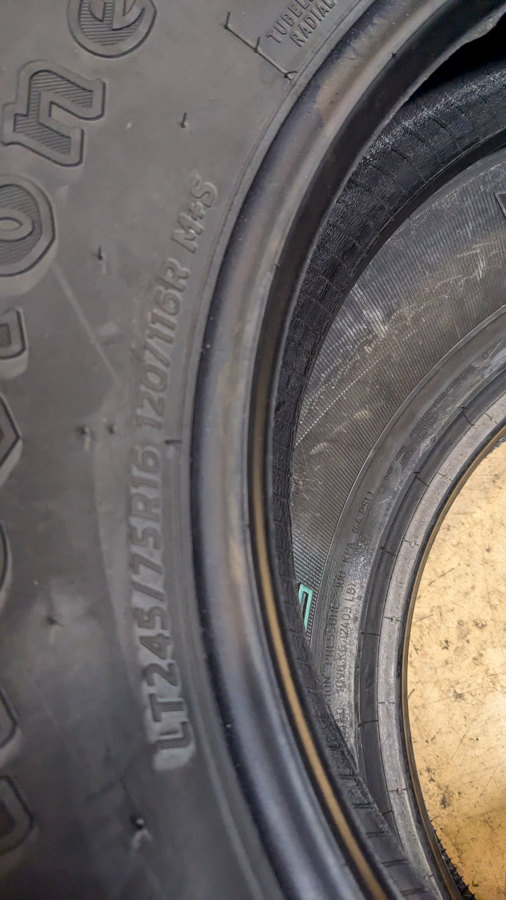 FIRESTONE TRANSFORCE HT3 BSW P 245 75 16 120/116R 10PLY ALL SEASON TIRE 013887
