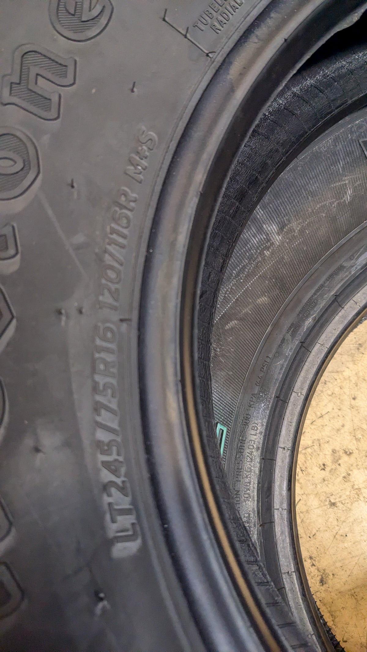 FIRESTONE TRANSFORCE HT3 BSW P 245 75 16 120/116R 10PLY ALL SEASON TIRE 013887