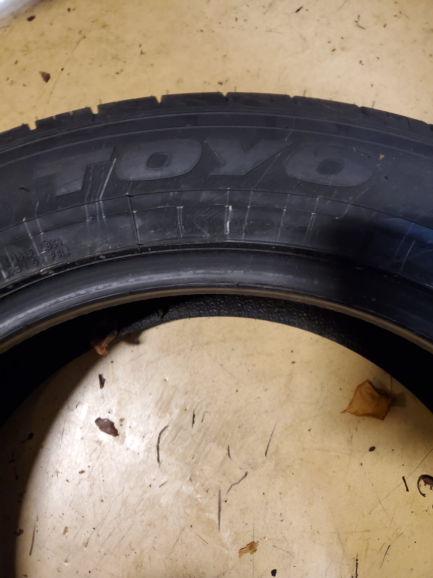 TOYO EXTENSA A/S II BSW P 235 55 19 101H ALL SEASON TIRE 147210