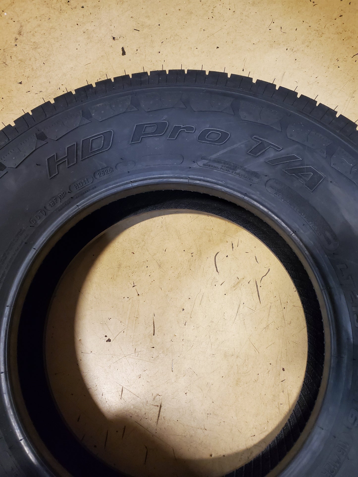 BFGOODRICH HD PRO T/A BSW LT 215 85 16 115/112R 10PLY ALL TERRAIN TIRE 52243