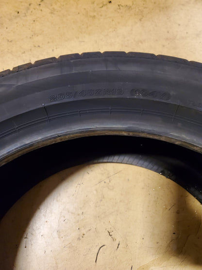 2 BRIDGESTONE POTENZA SPORT BSW P 255 45 19 104Y XL UHP TIRE 008147