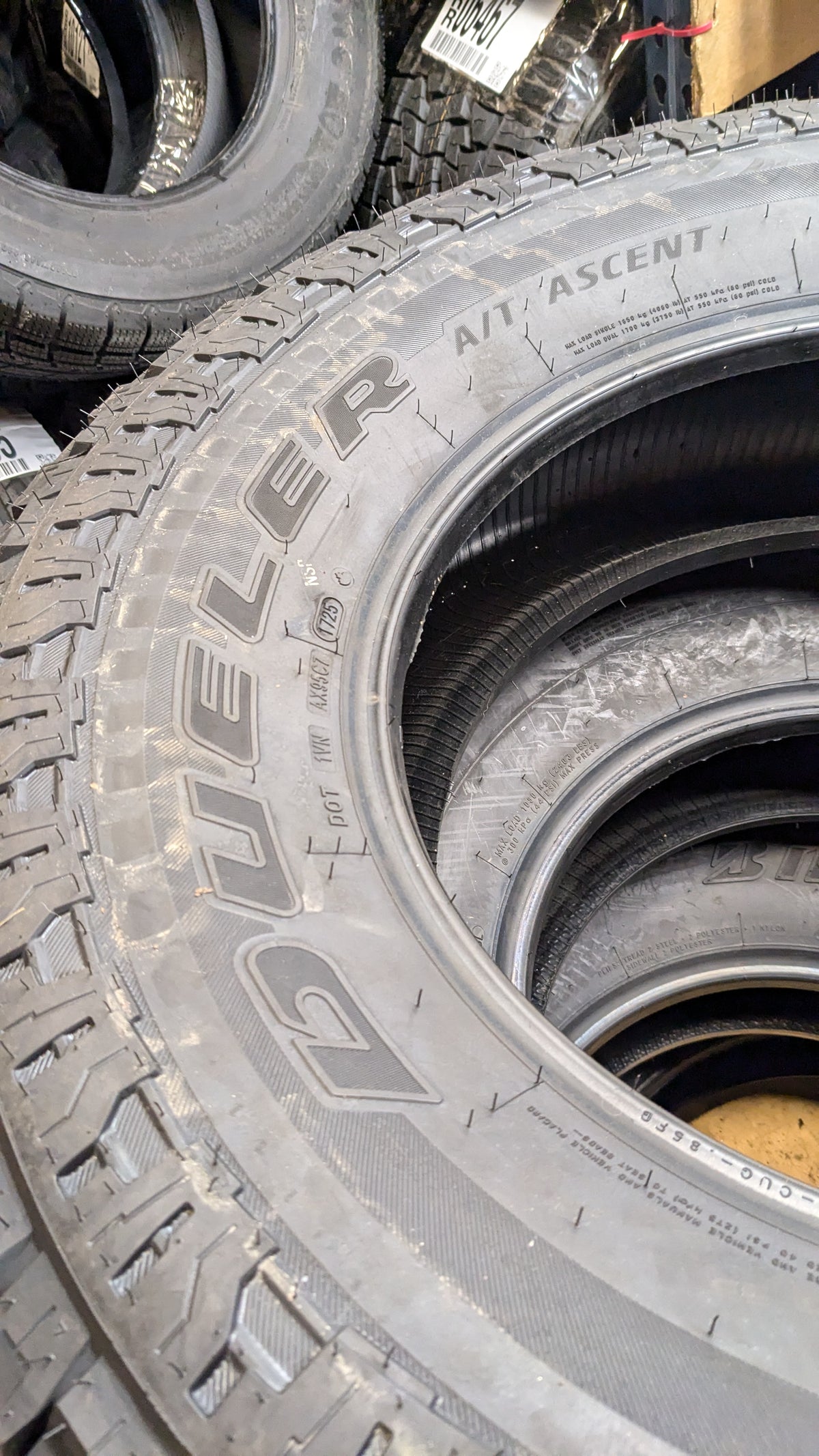 BRIDGESTONE DUELER A/T ASCENT BSW LT 295 70 18 129/126S 10PLY 009692