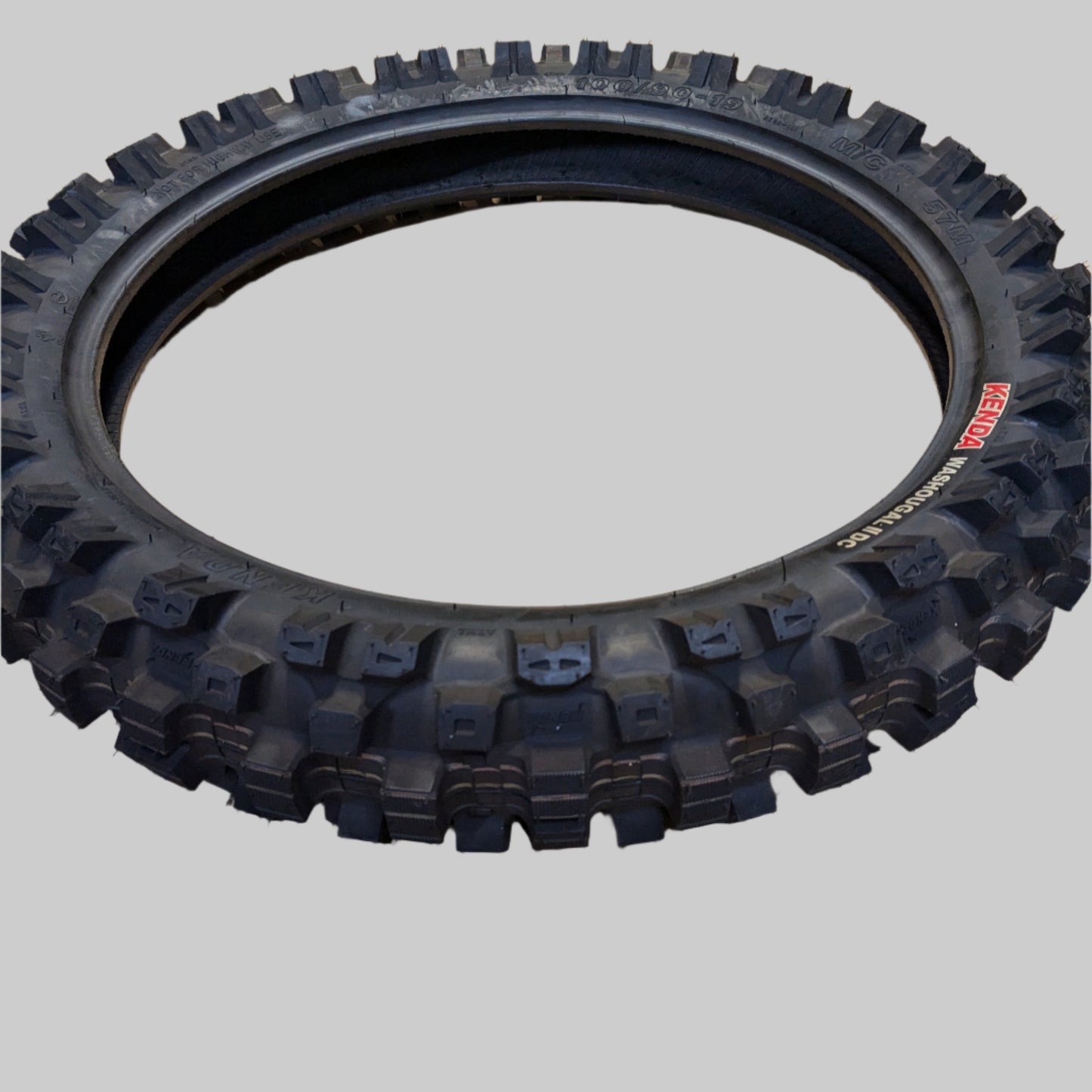 KENDA WASHOUGAL II K775 100 90 19 57M REAR MOTORCYCLE TIRE 047861906C0