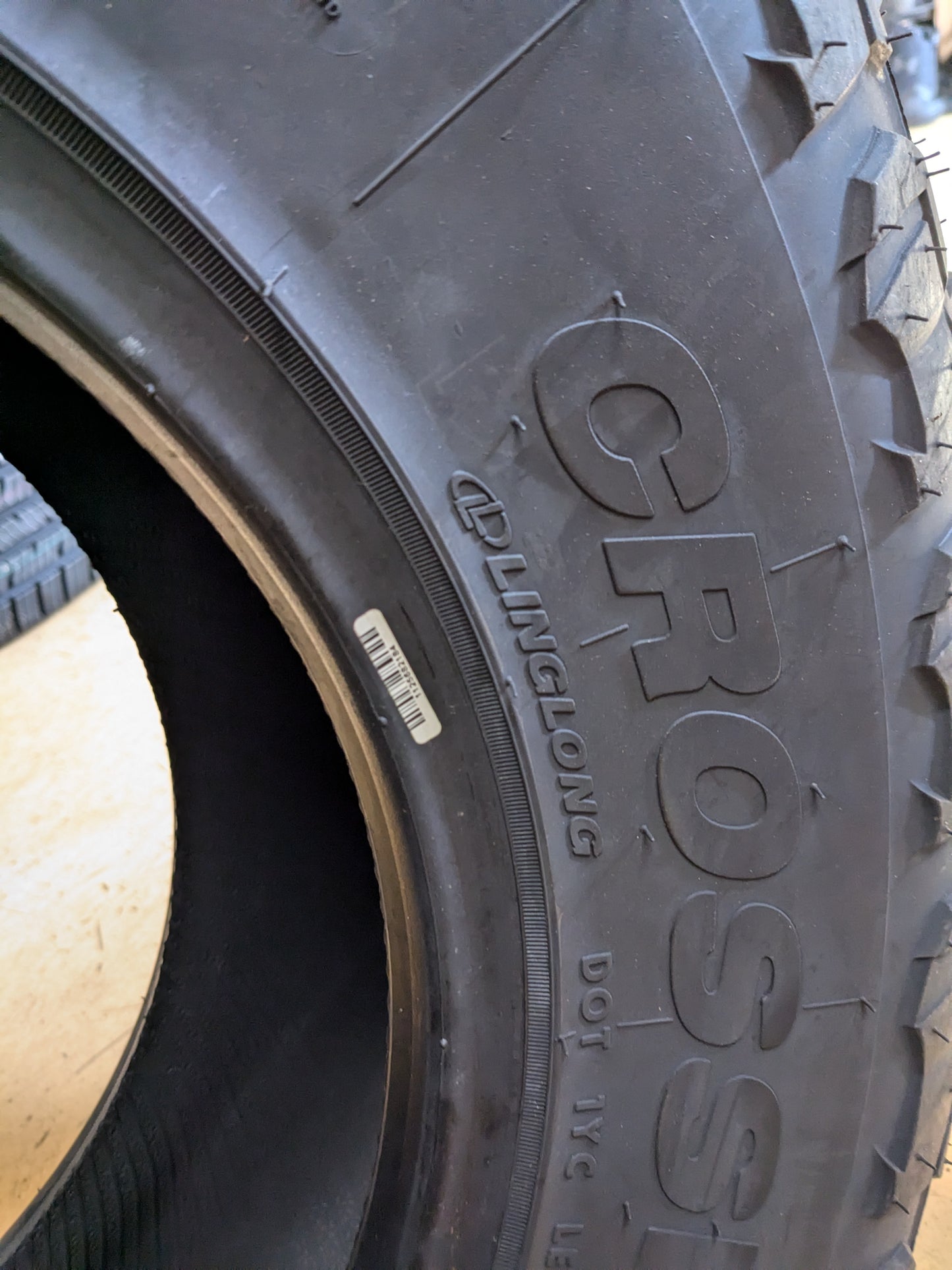 LINGLONG CROSSWIND M/T BSW LT 31 10.5 15 109Q 6PLY MUD TERRAIN TIRE 221007037