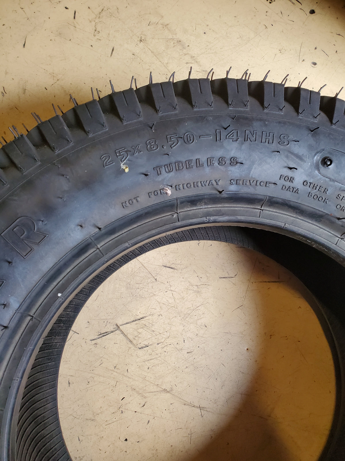 NOS GOODYEAR SOFTRAC BSW 25 8.5 14 6PLY FARM TIRE 4SR327