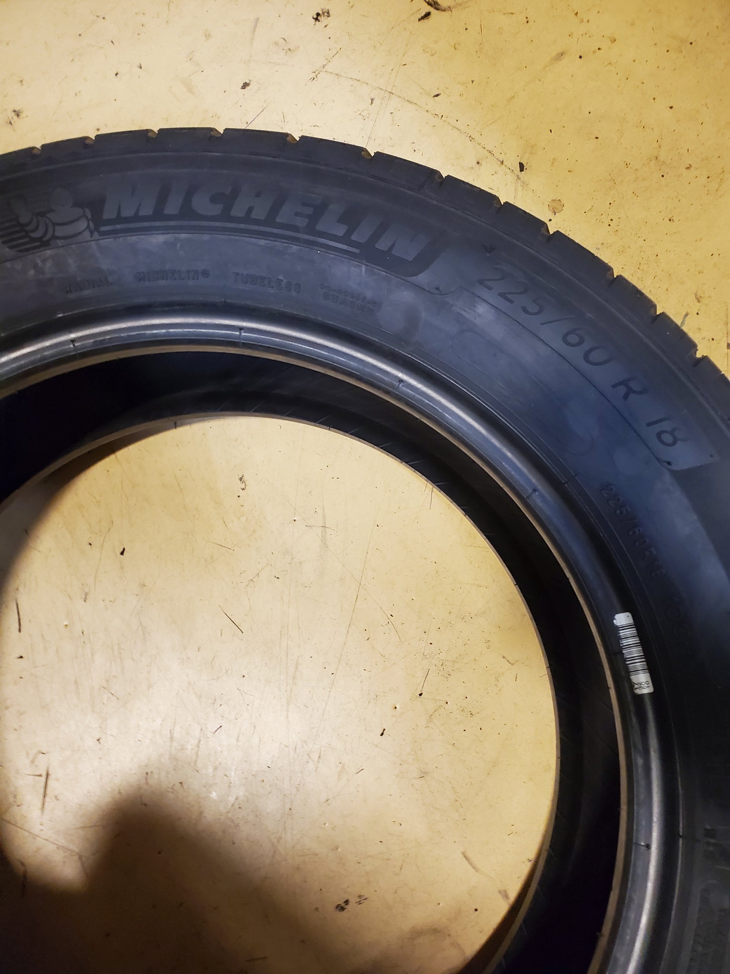 MICHELIN PRIMACY TOUR A/S BSW P 225 60 18 100H ALL SEASON TIRE 37916