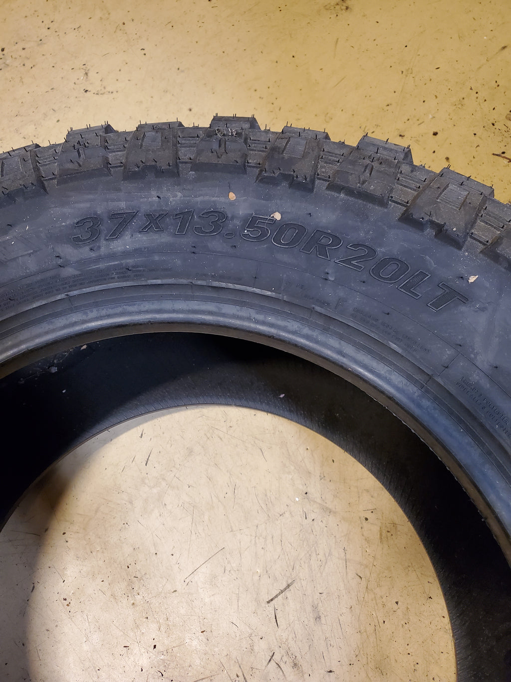 TBB TIRES TS-67 M/T BSW LT 37 13.5 20 128Q 12PLY MUD TERRAIN TIRE 840156401678