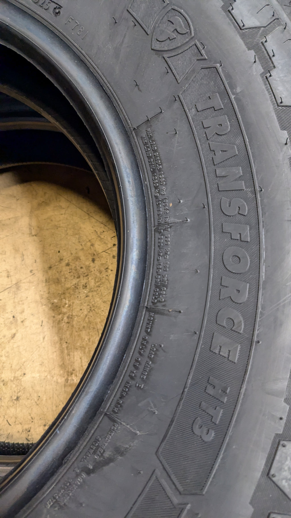 FIRESTONE TRANSFORCE HT3 BSW P 245 75 16 120/116R 10PLY ALL SEASON TIRE 013887