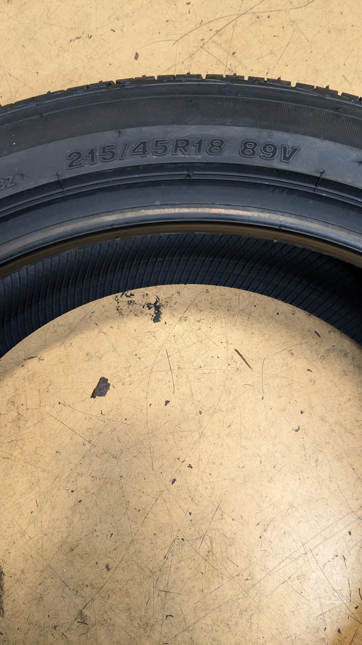 BRIDGESTONE TURANZA EL440 BSW P 215 45 18 89V ALL SEASON TIRE 011423