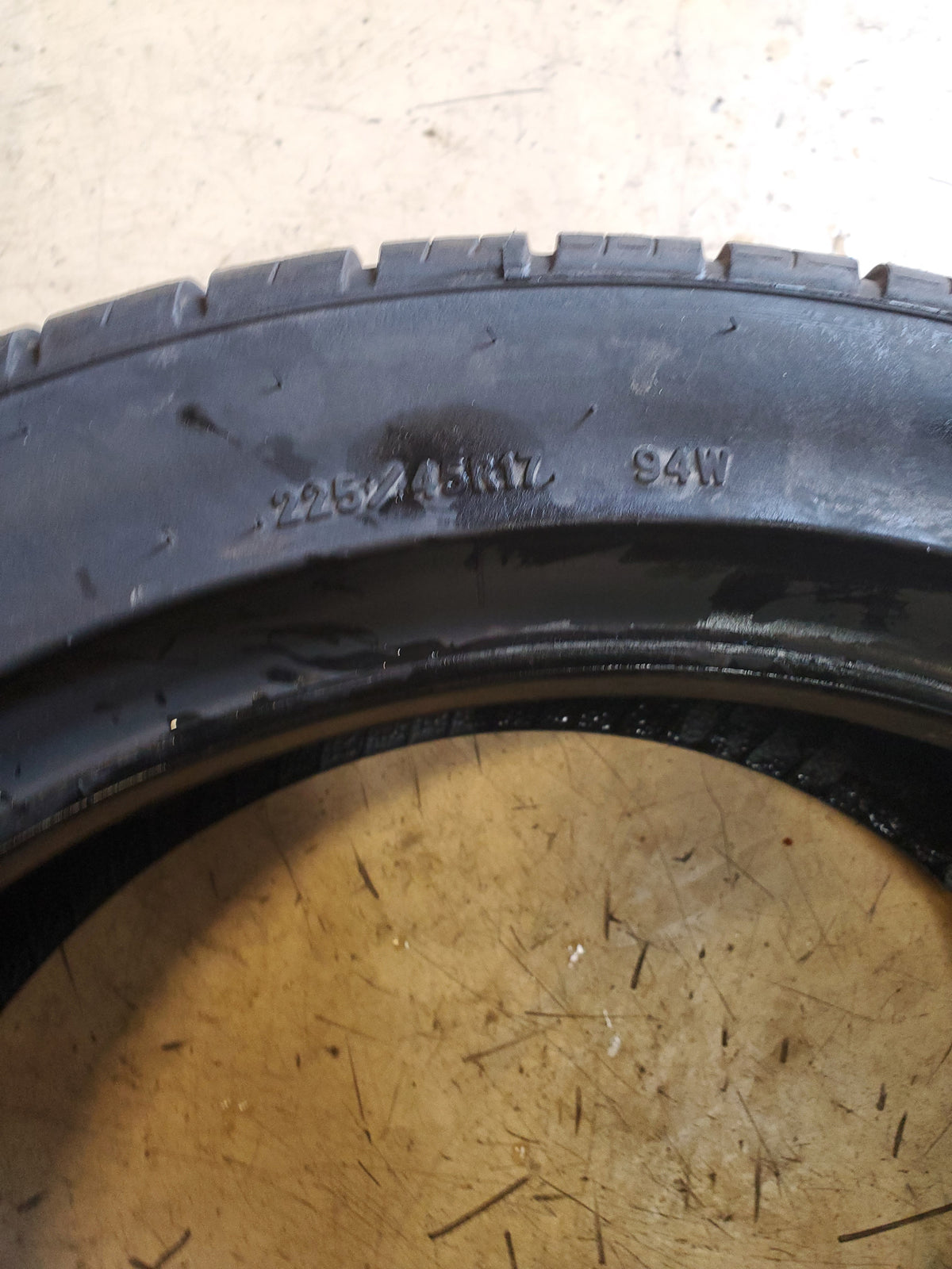 GOODYEAR EAGLE SPORT TZ BSW P 225 45 17 94W XL PERFORMANCE TIRE 544293
