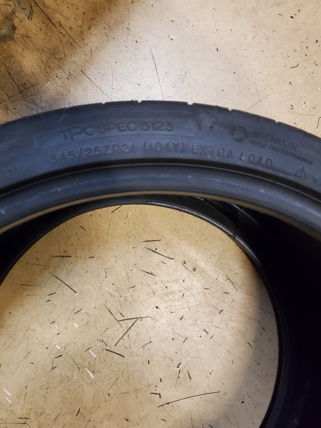 MICHELIN PILOT SPORT 4S RUNFLAT BSW P 345 25 21 104Y XL ALL SEASON TIRE 9852