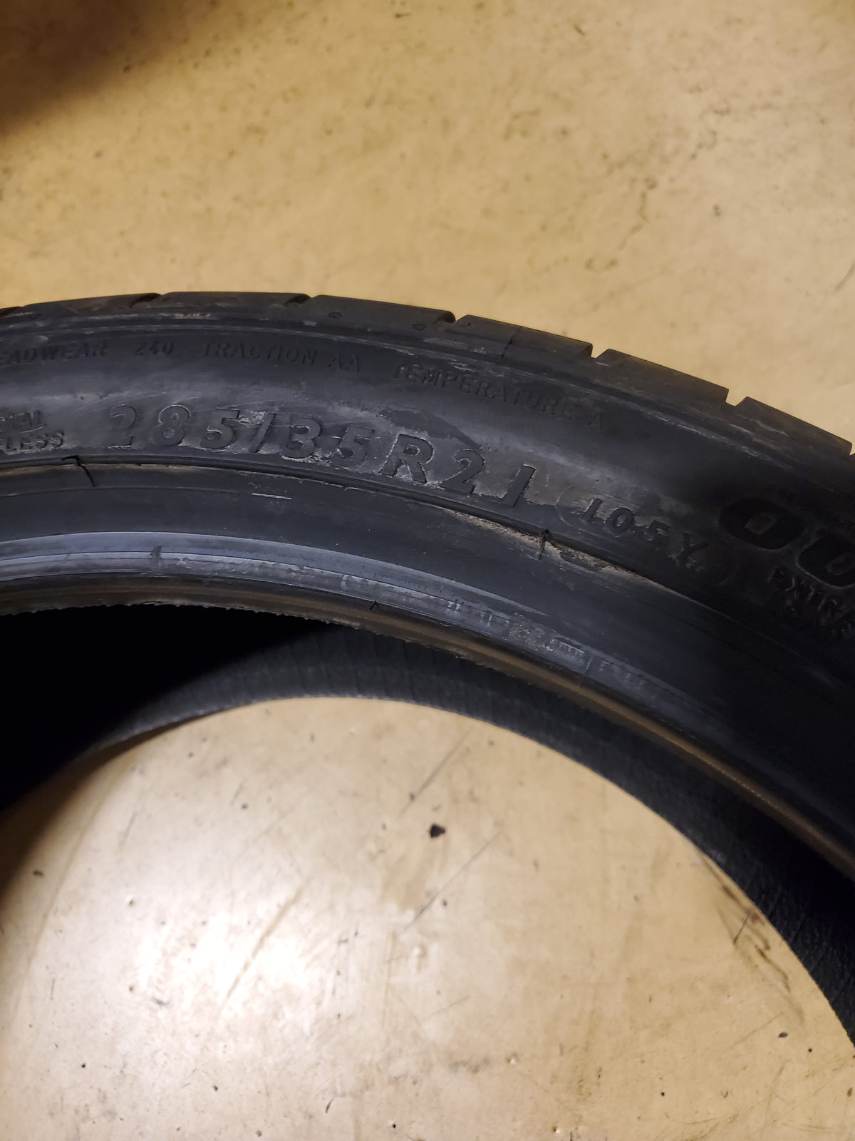 DUNLOP SP SPORT MAXX GT BSW P 285 35 21 105Y XL UHP TIRE 265027420