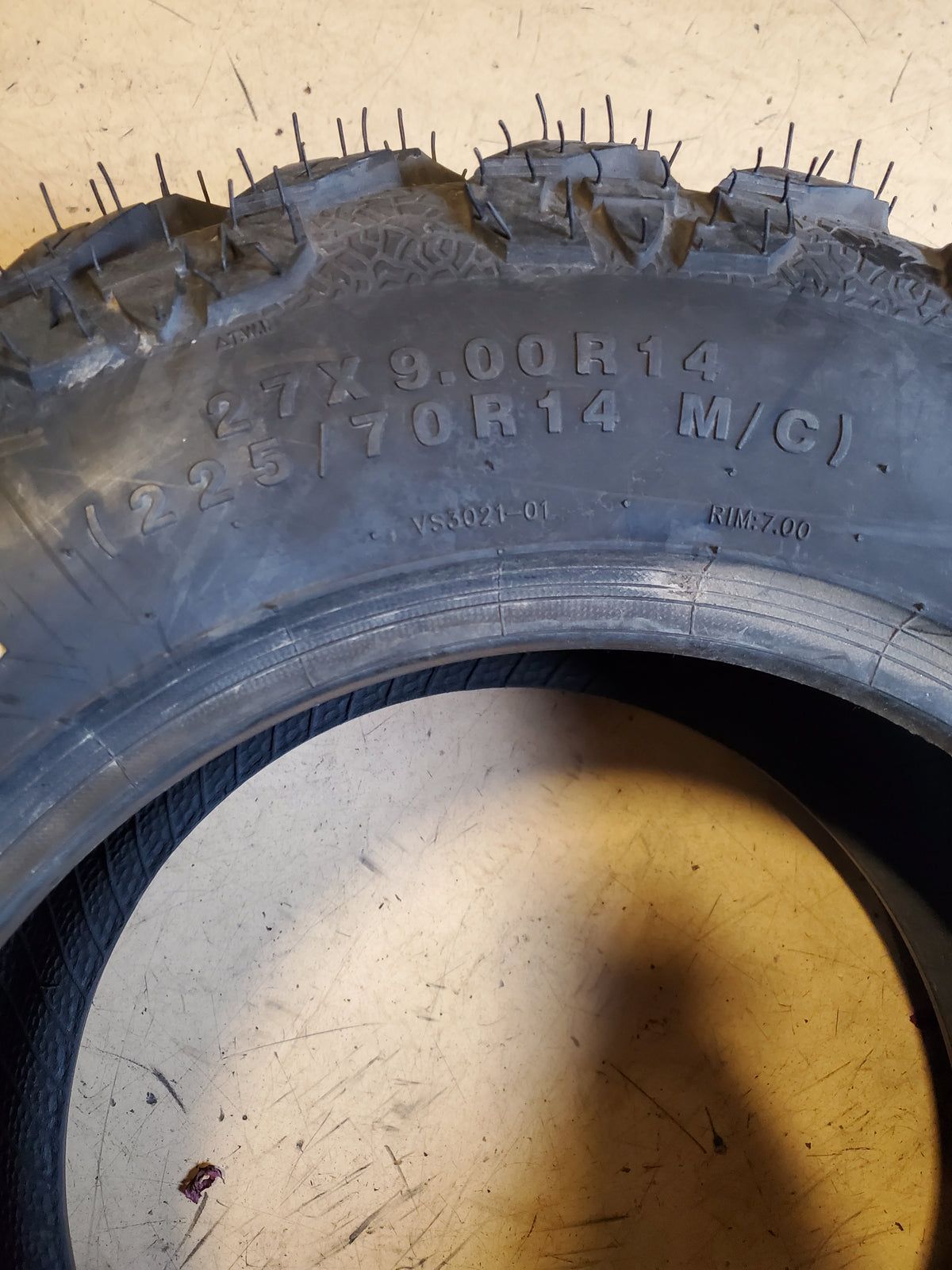 RAGE THUNDER BSW  27 9 14 70J 8PLY ATV/UTV TIRE DTC3021279148R