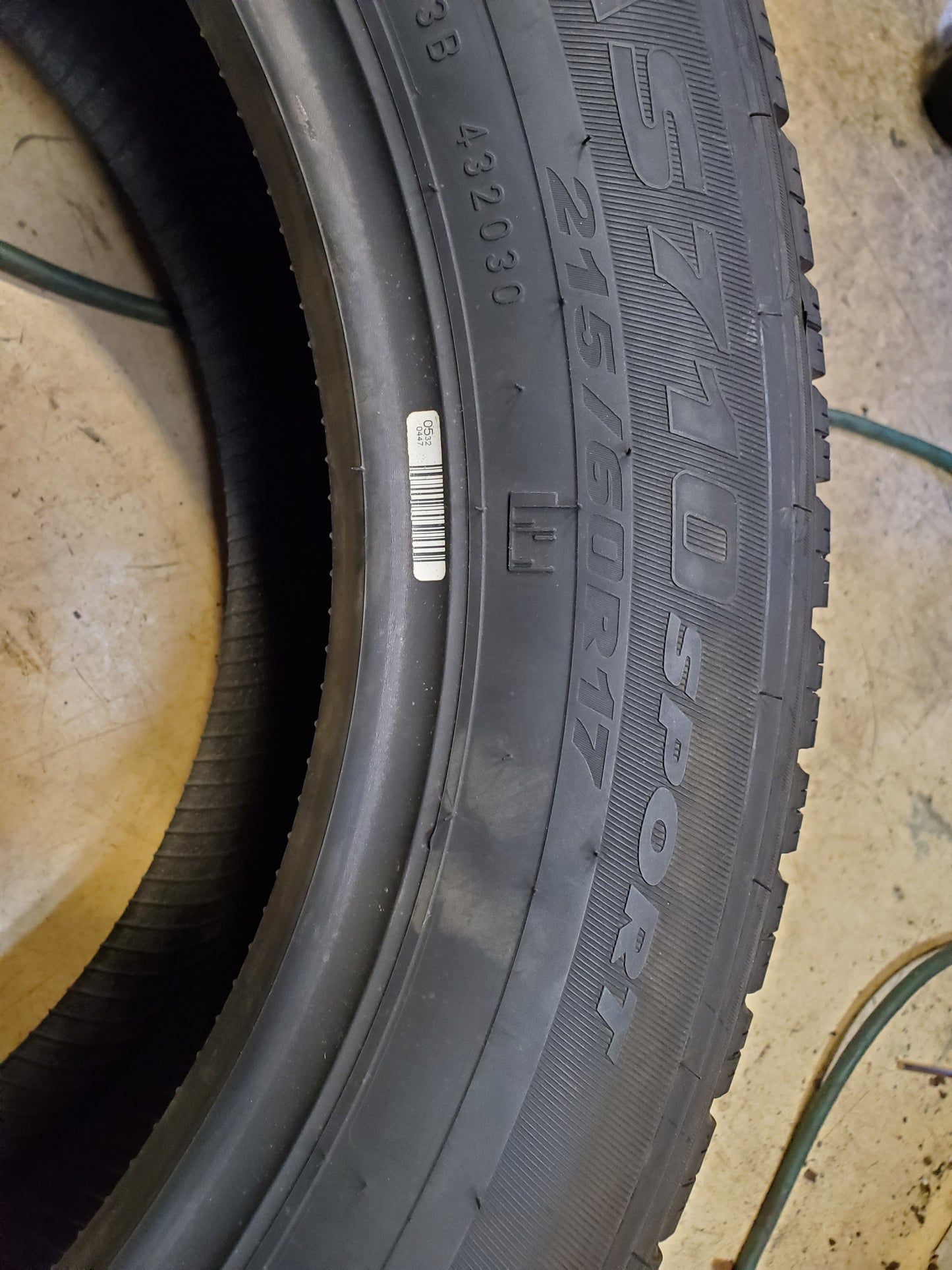 MILESTAR WEATHERGUARD AS710 SPORT BSW P 215 60 17 100H XL ALL SEASON TIRE 24567010