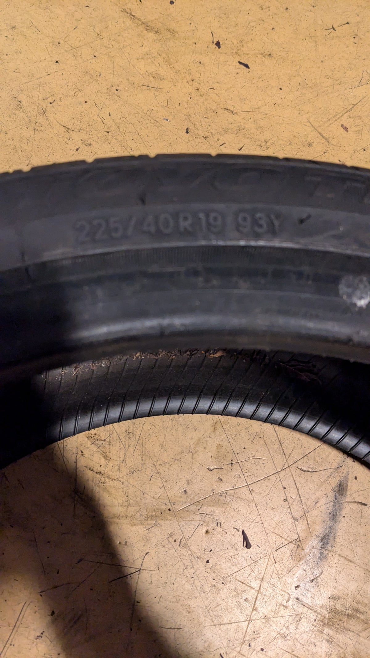 TOYO PROXES SPORT 2  BSW P 225 40 19 93Y XL PERFORMANCE TIRE 237450