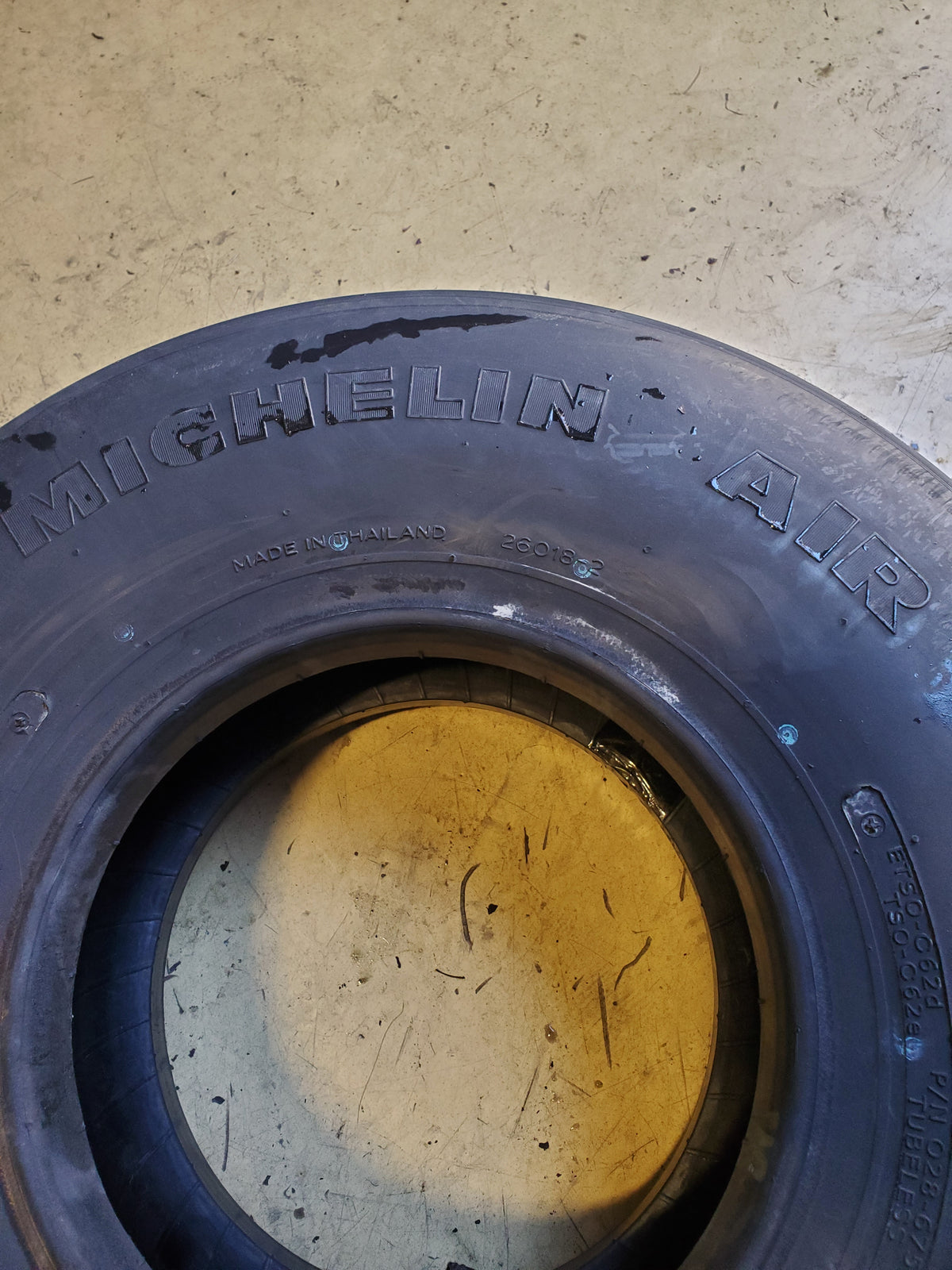 MICHELIN AIR BSW 24 7.7 14PLY AIRCRAFT TIRE 0286753