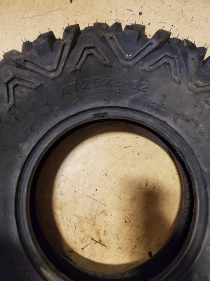 NOS QIND X-CROSS COUNTRY BSW AT 25 8 12 45N 6PLY ATV/UTV TIRE 10266