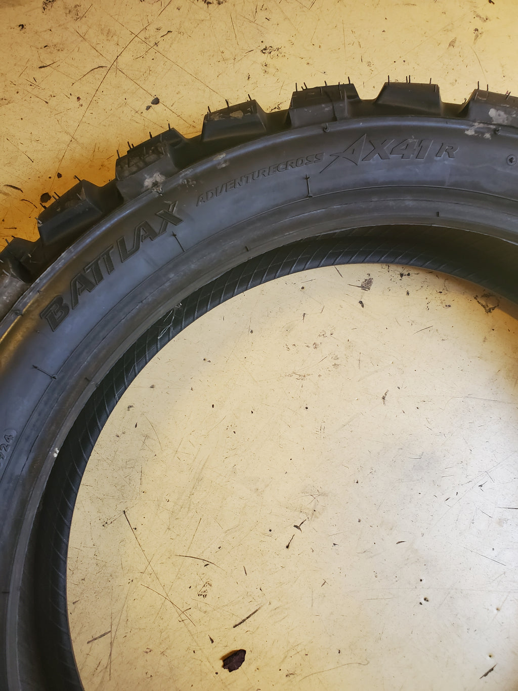 BRIDGESTONE BATTLAX ADVENTURE CROSS AX41R 150 70 18 70Q MOTORCYCLE TIRE 11462