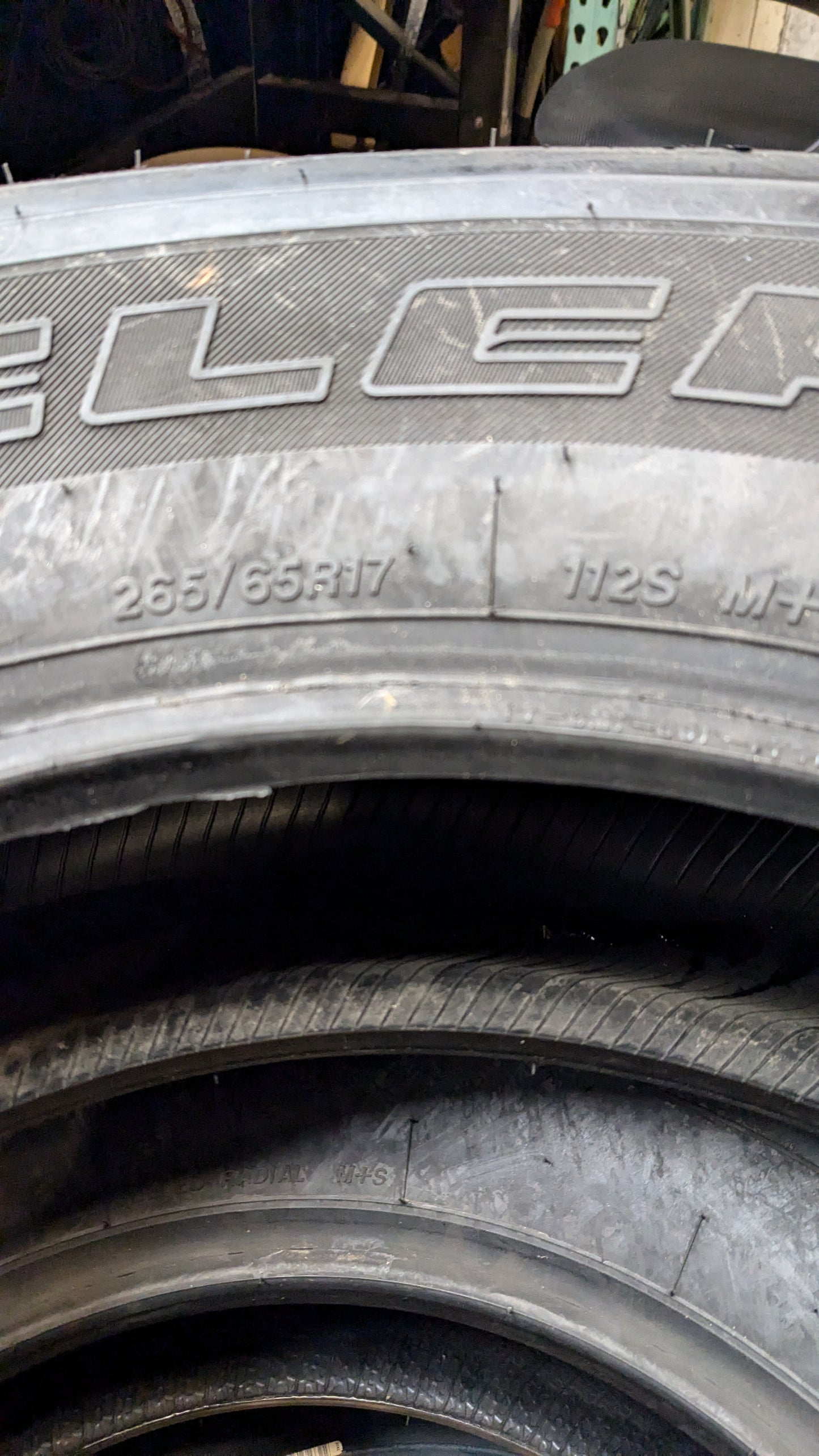 BRIDGESTONE DUELER H/T 840 BSW P 265 65 17 112S ALL SEASON TIRE 000893