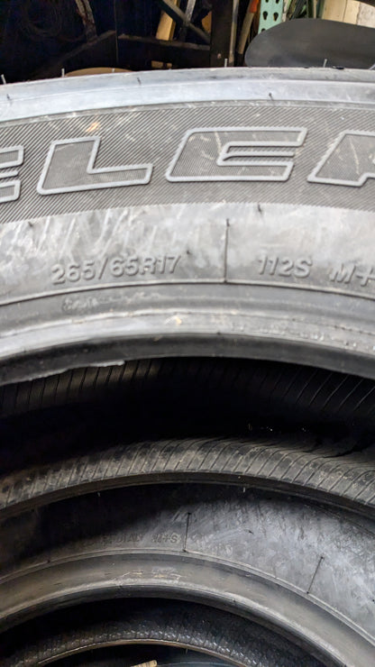 BRIDGESTONE DUELER H/T 840 BSW P 265 65 17 112S ALL SEASON TIRE 000893