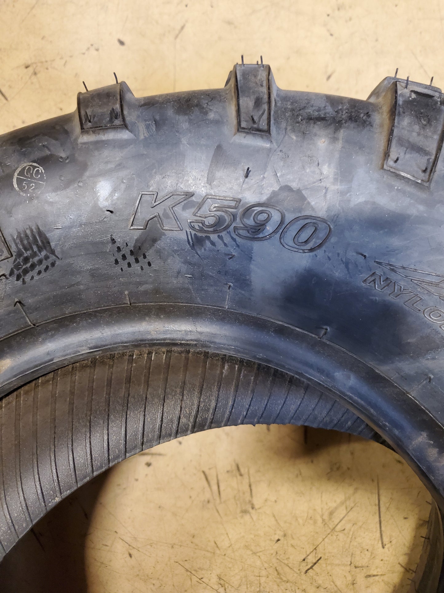 NOS KENDA K590 BSW  25 11 12 66F 4PLY ATV/UTV TIRE 5414350