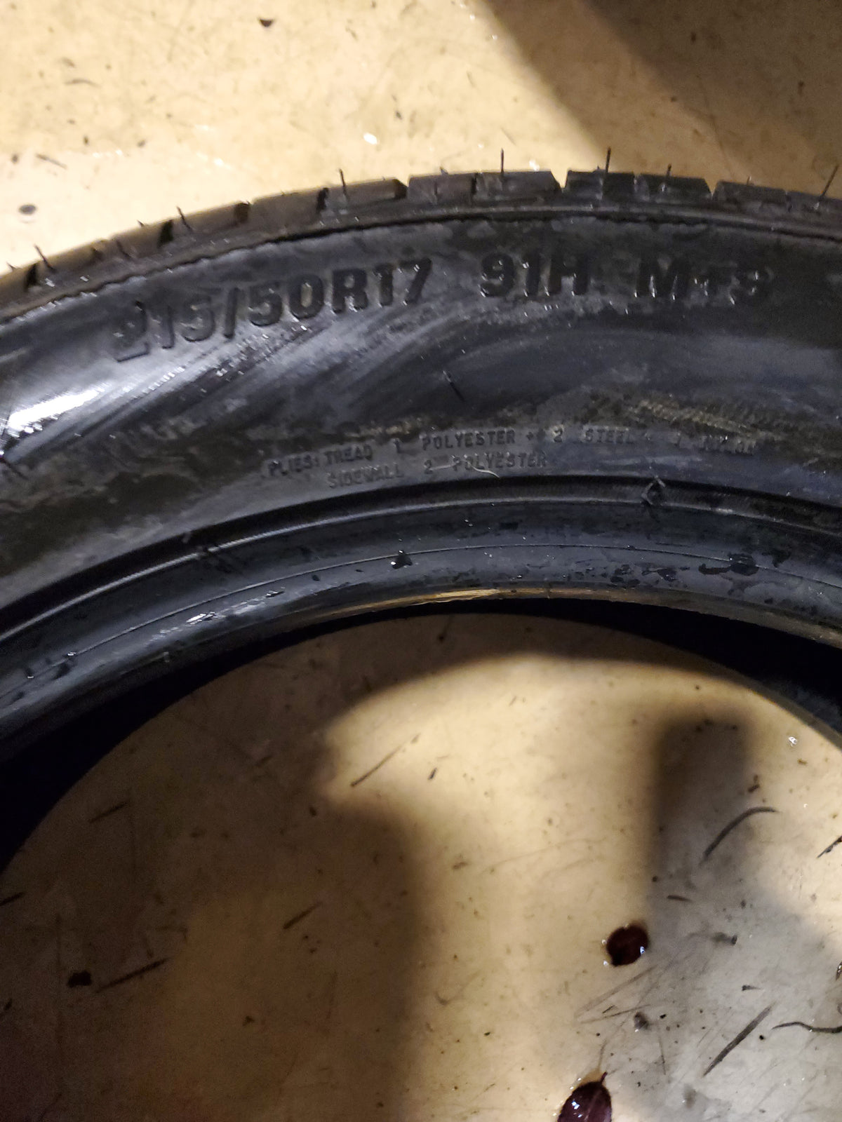 2 FIRESTONE FT140 BSW P 215 50 17 91H ALL SEASON TIRE 000265
