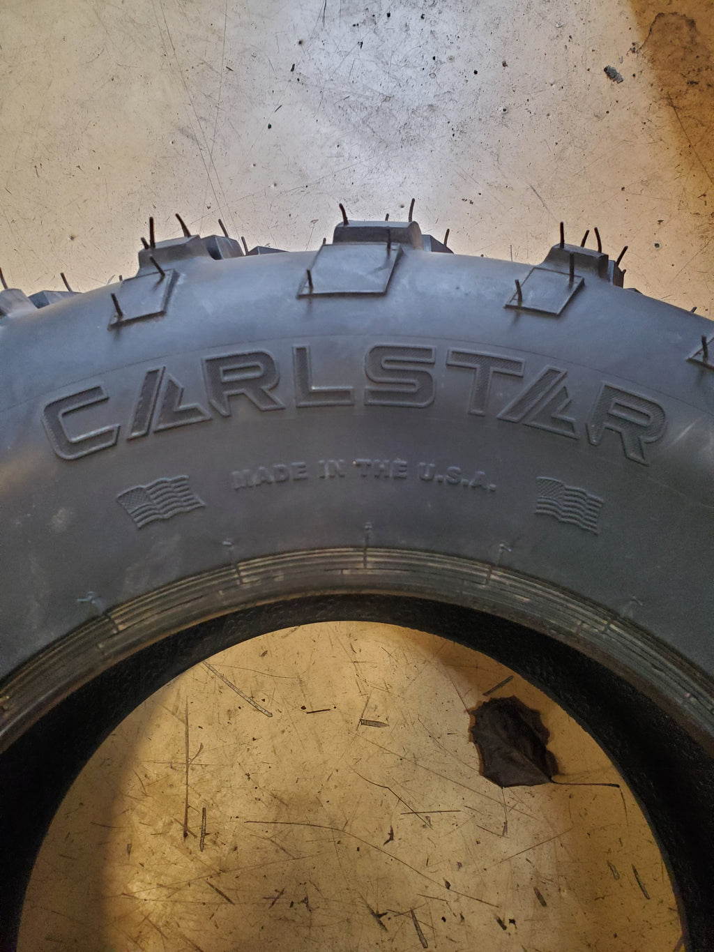 CARLSTAR AT489 BSW  25 8 12 NHS 4PLY ATV/UTV TIRE 589306
