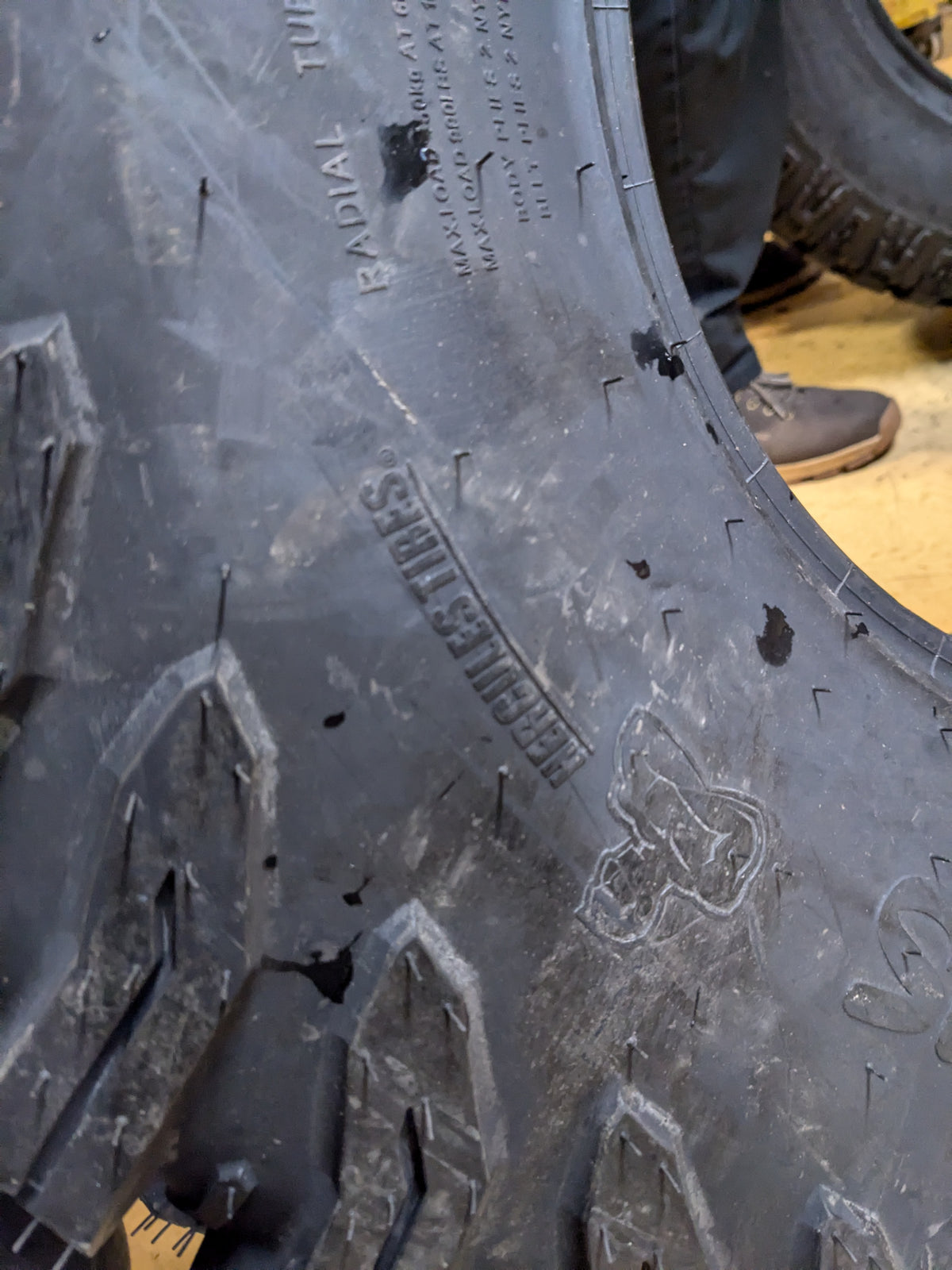 HERCULES TIS OFFROAD UT1 BSW P 35 10 15 80J 8PLY ATV/UTV TIRE 98490