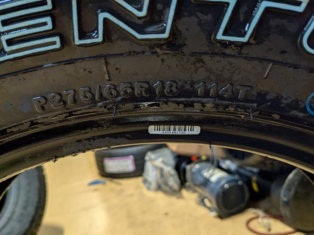 GT RADIAL ADVENTURO AT3 OWL P 275 65 18 114T ALL TERRAIN TIRE AS078
