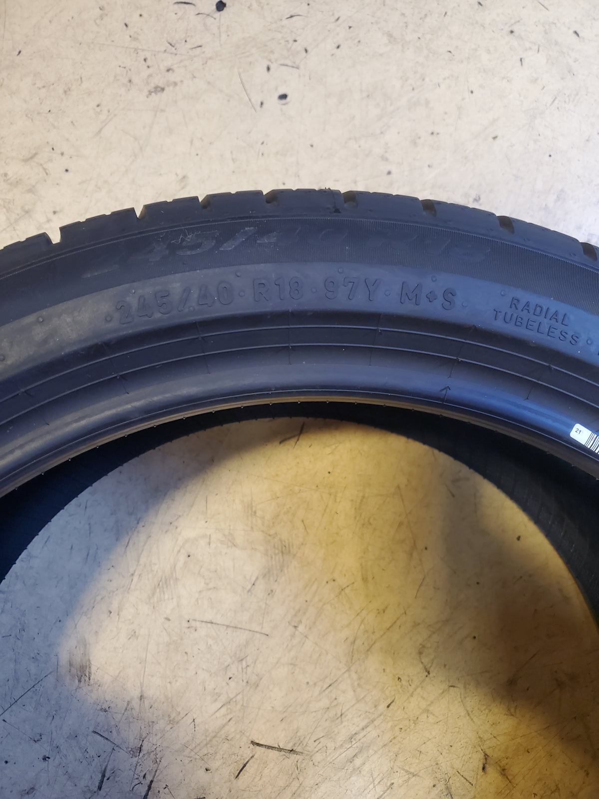 2 PIRELLI P ZERO ALL SEASON PLUS 3 BSW P 245 40 18 97Y XL UHP TIRE 4084400
