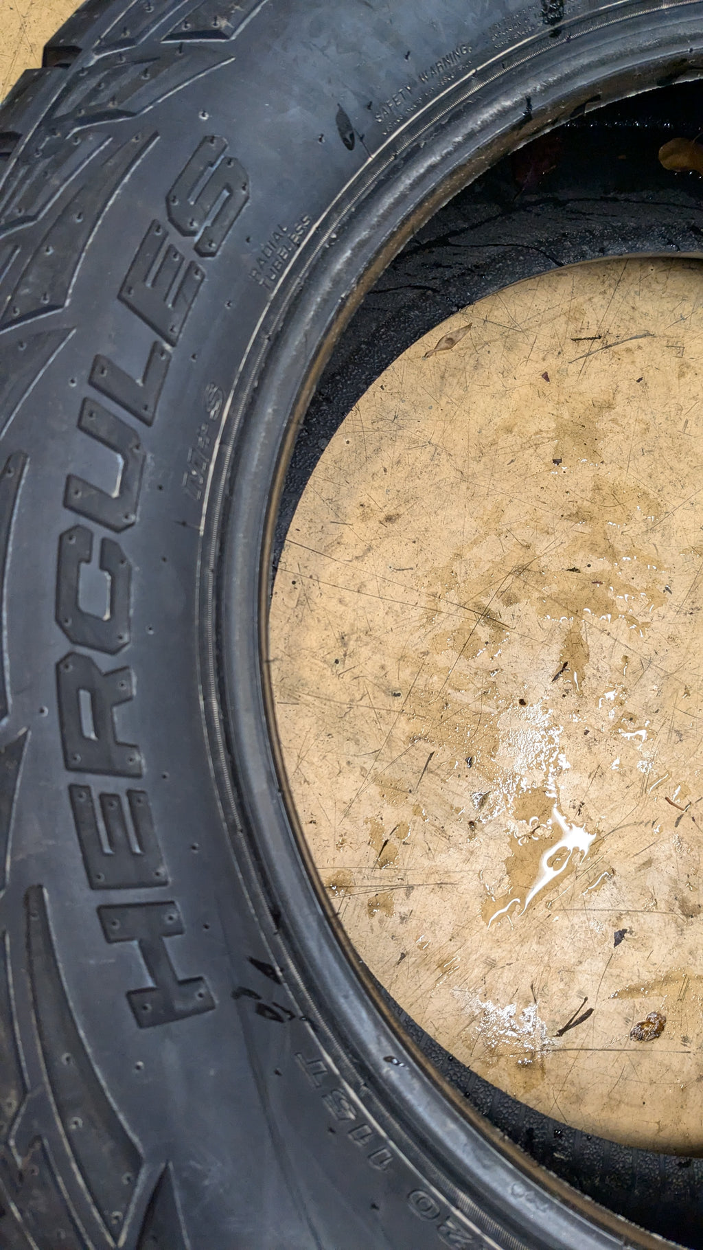 HERCULES TIS OFFROAD BSW P 275 60 20 115T RUGGED TERRAIN TIRE 98803