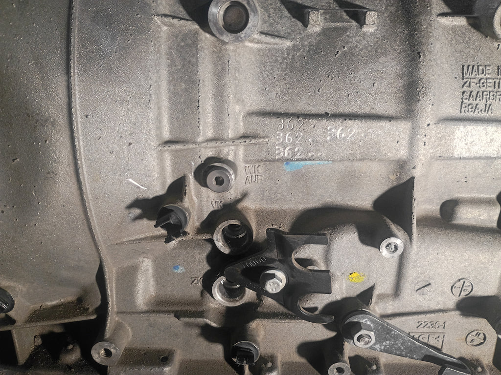 USED TRANSMISSION ASSY. 10-12 XF XJ 5.0 AUTOMATIC 9X23-7000-CE