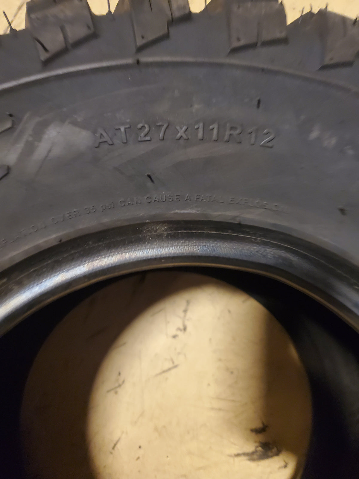 GBC MONGREL BSW AT 27 11 12 10PLY ATV/UTV TIRE AM122711MG