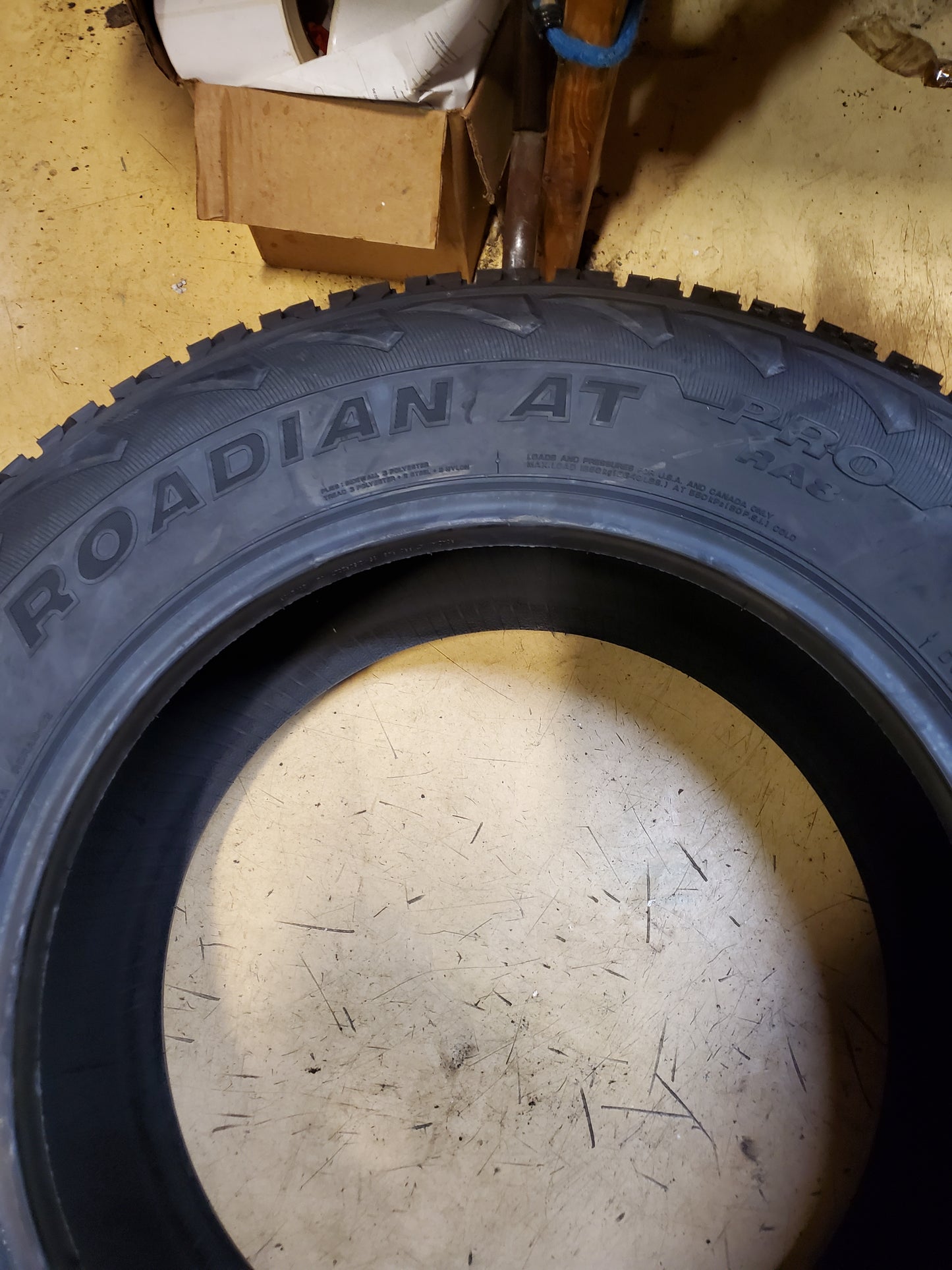 NEXEN ROADIAN AT PRO RA8 LT 35 12.50 20 125S 12PLY ALL TERRAIN TIRE 16374NXK