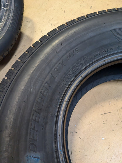 MICHELIN DEFENDER LTX M/S RWL LT 265 75 16 123/120R LRE 10PLY ALL SEASON TIRE 56522