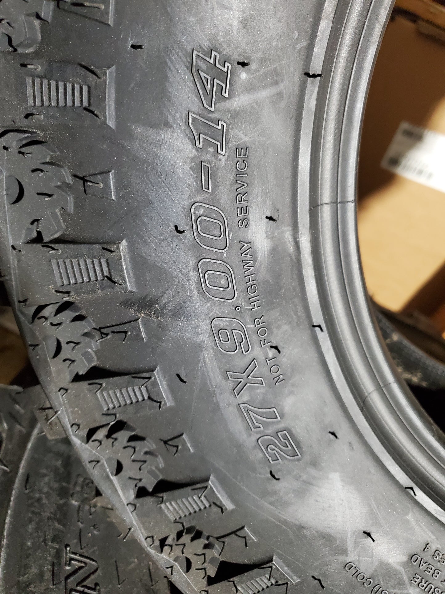 SEDONA RIDGESAW BSW AT 27 9 14 8PLY ATV/UTV TIRE SREST27X914P